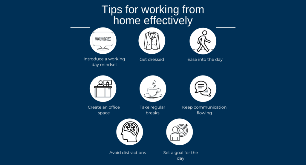 Tips for working from home